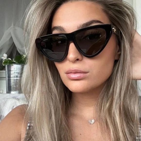 Gucci Accessories - NEW GUCCI GG1333S 001 BLACK CAT EYE WOMEN OMEN SUNGLASSES GUCCI